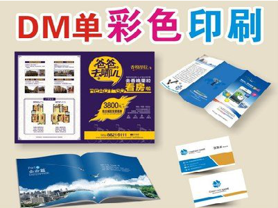 龙岩单页印刷，色彩搭配简单。